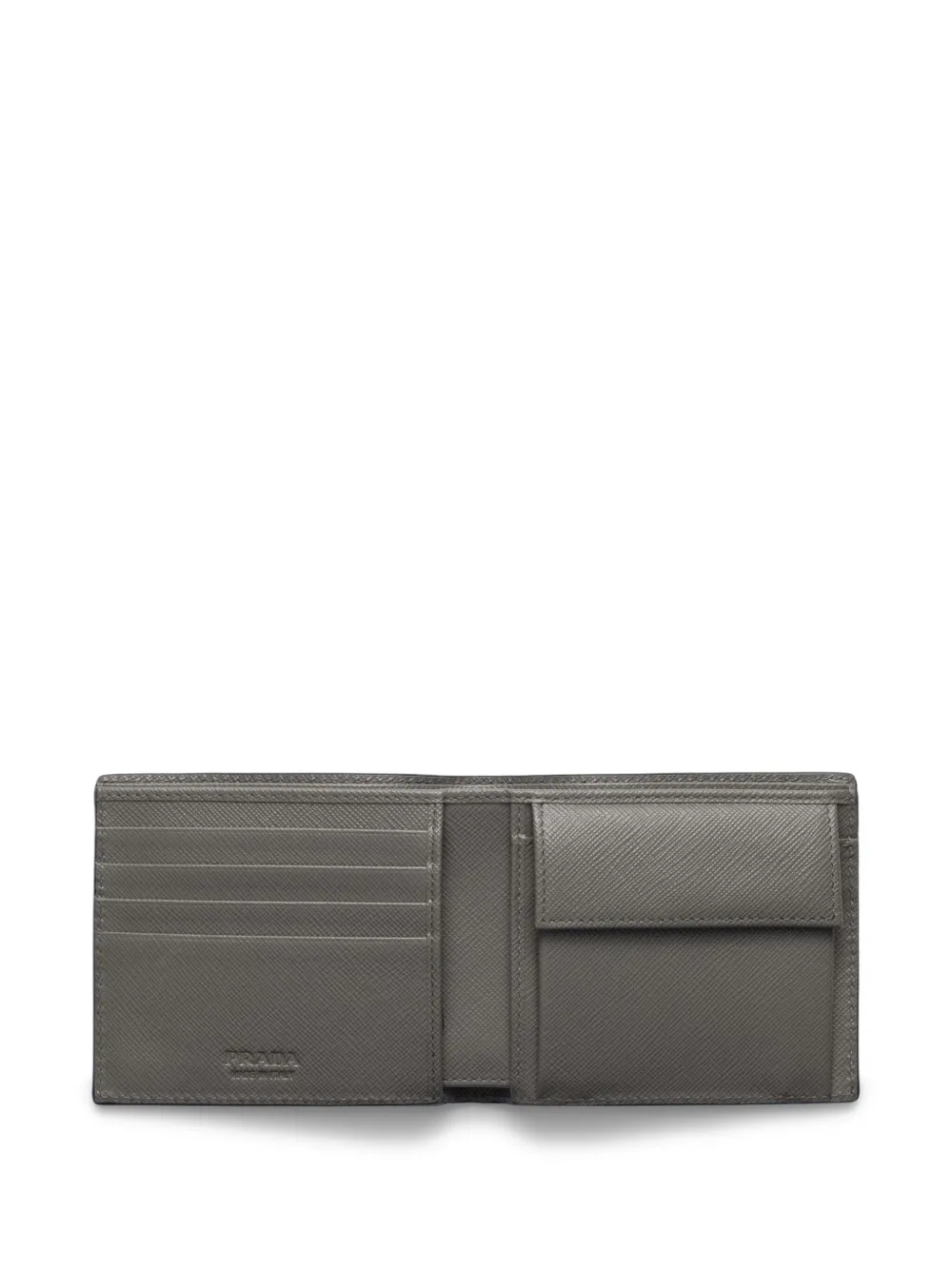 Prada Portemonnee van saffiano leer Blauw