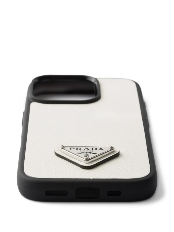 PRADA iPhone16pro ホワイト プラダ プラダ iphone17/17pro ケース prada iphoneケース16/16プロ