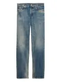 Prada logo-patch jeans - Blue