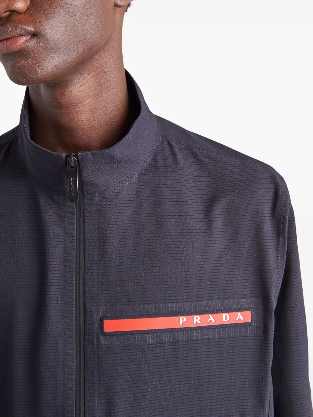 Prada Jack met logoprint Zwart