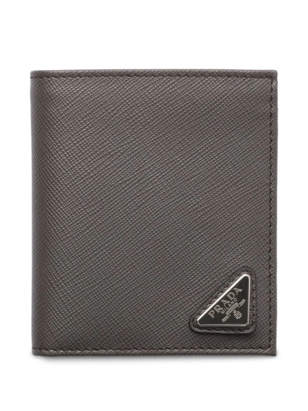Prada Portemonnee van saffiano leer Grijs