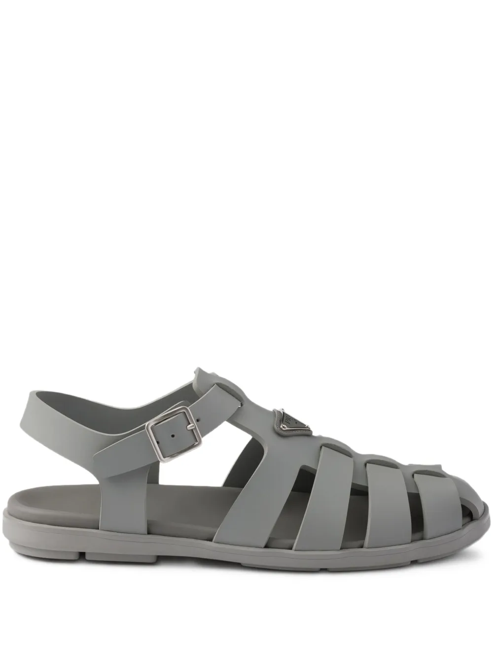 Prada Sandalen met bandjes Grijs