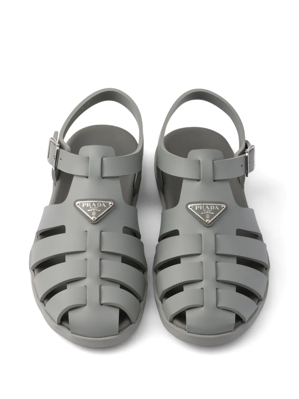 Prada Sandalen met bandjes Grijs