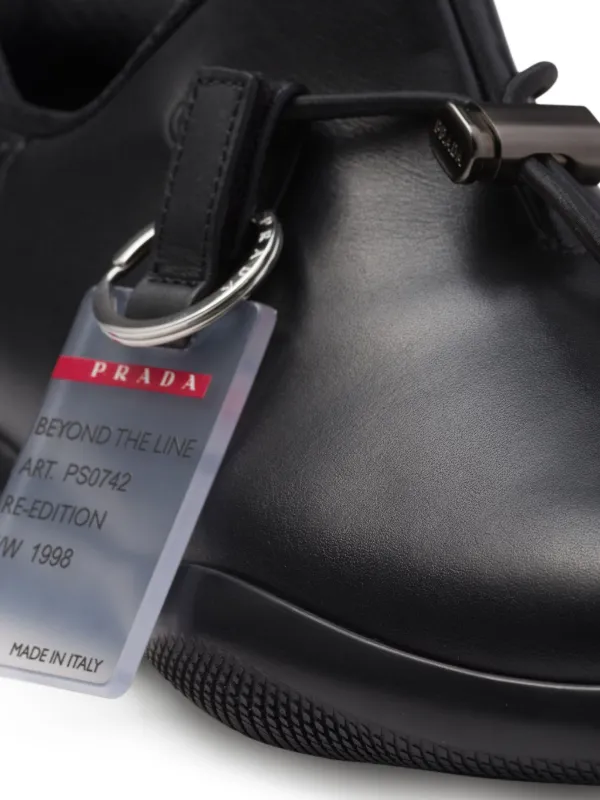 PRADA ブラック スリッポン Prada Re-Nylon Slip-On Sneakers | Saks Fifth Avenue