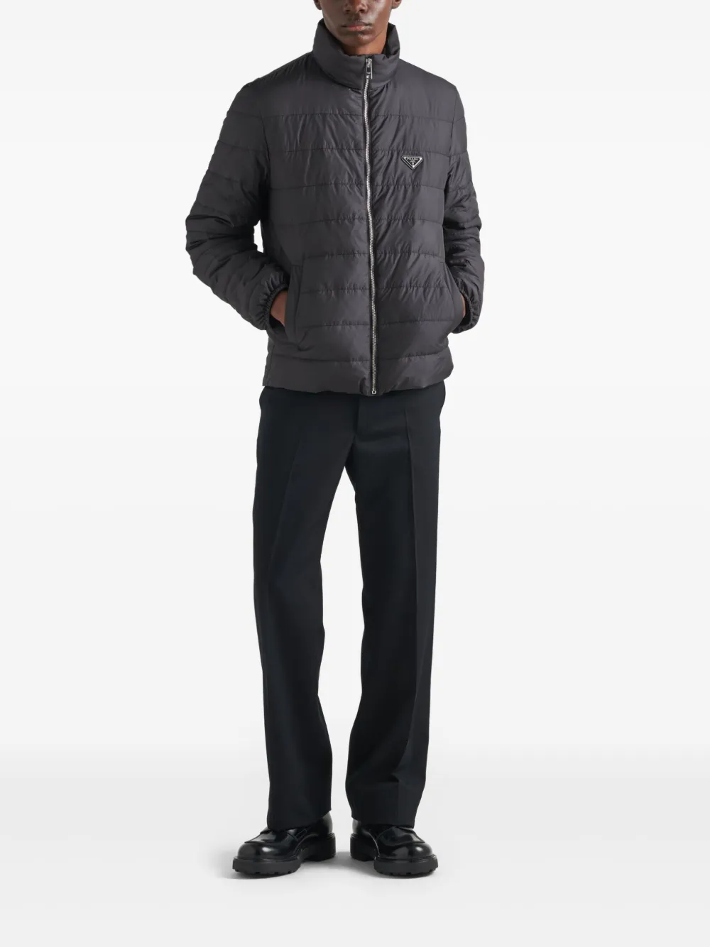 Prada logo down jacket | Down Jackets | Image 2