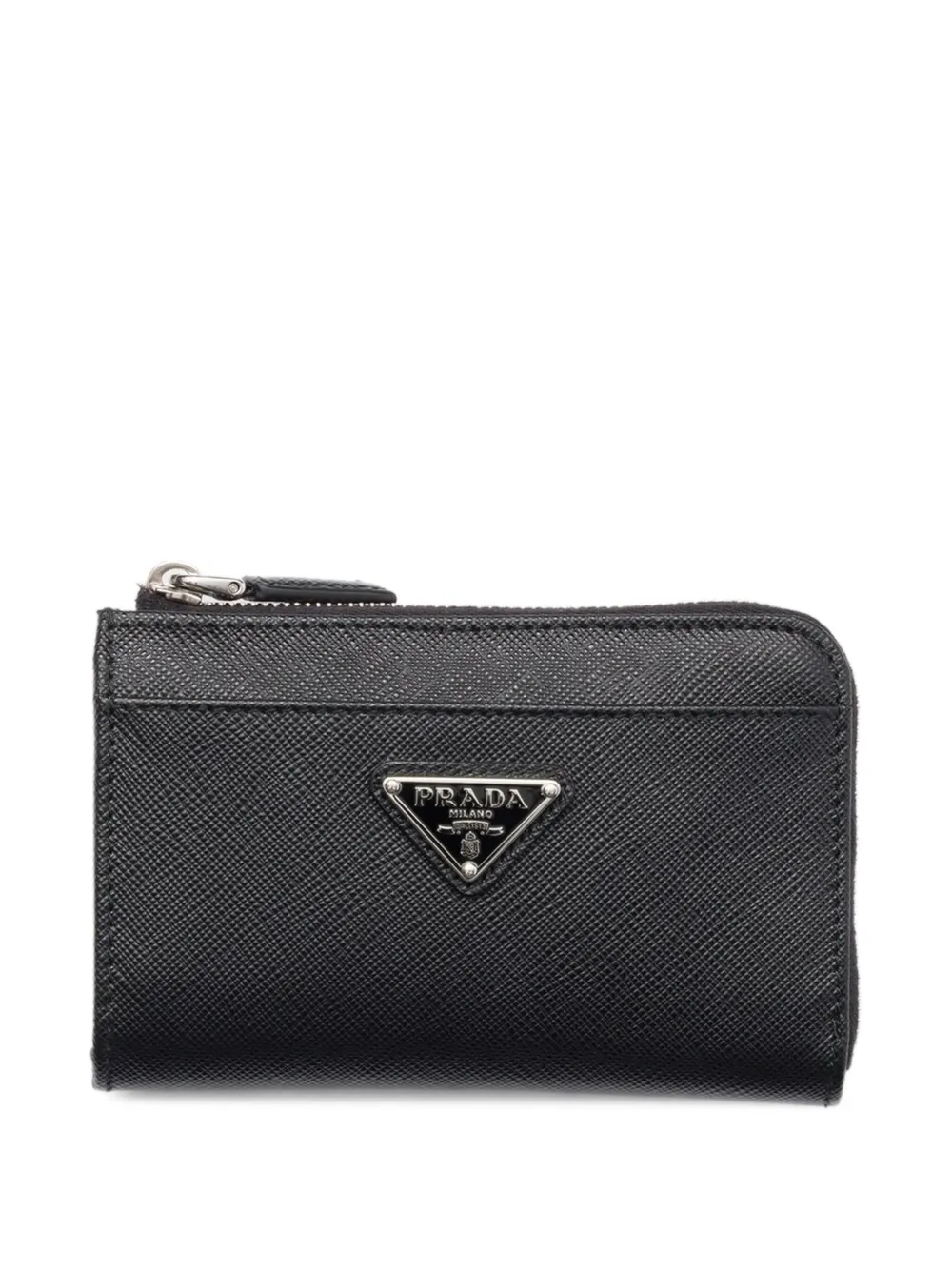 Prada zip-around key case | Black | Image 1