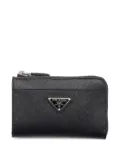 Prada zip-around key case - Black