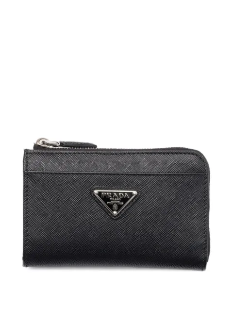 Prada zip-around key case