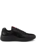 Prada America's Cup leather sneakers - Black