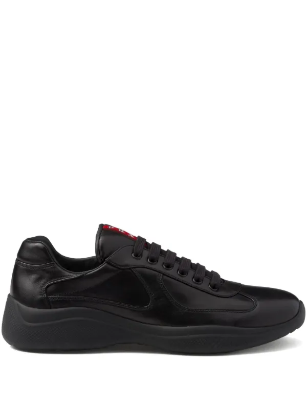 【ギフト包装可】PRADA アメリカズカップ レザースニーカー PRADA プラダ アメリカズカップ スニーカー メンズ7（約26cm