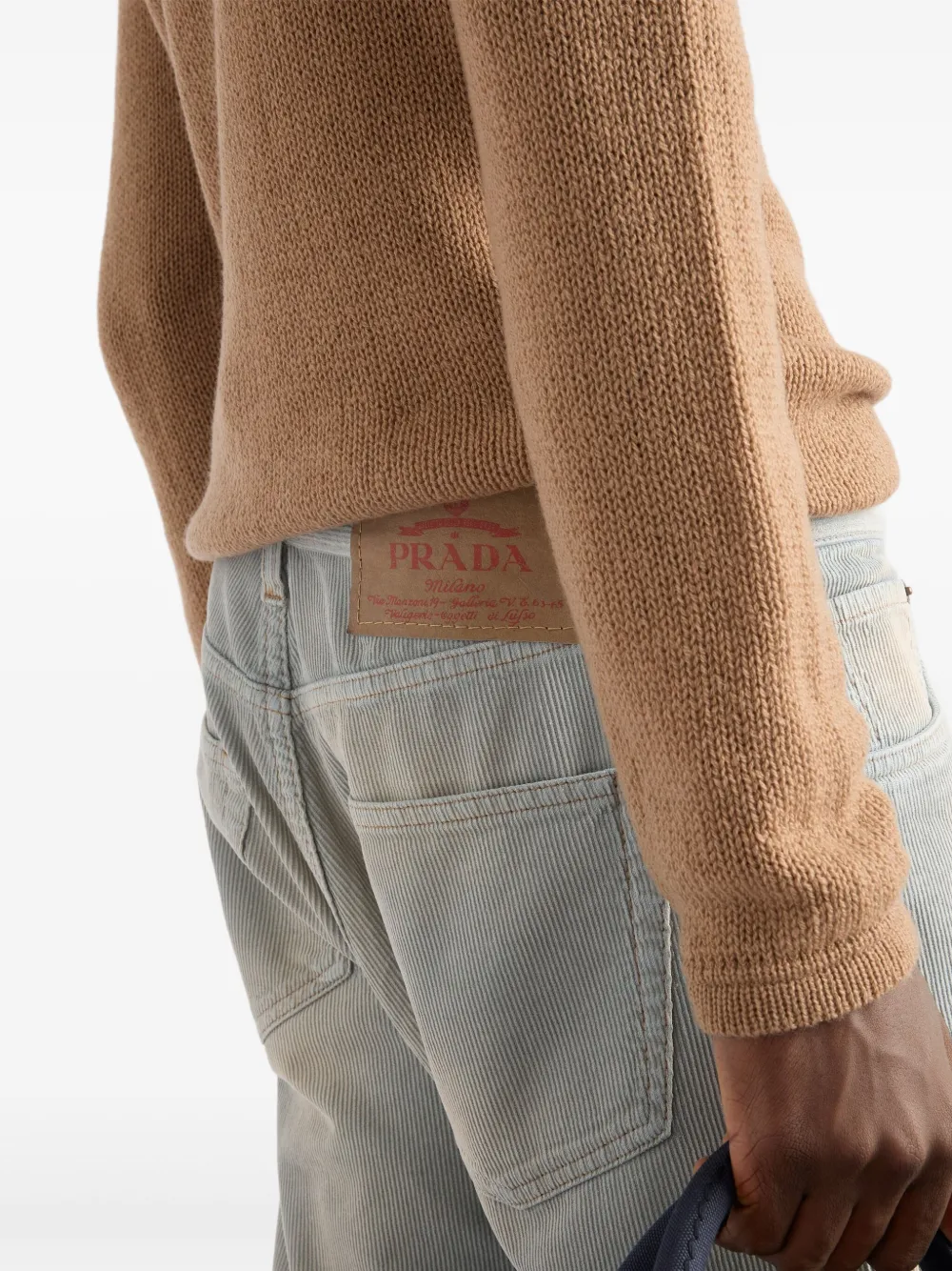 Prada Straight jeans Blauw
