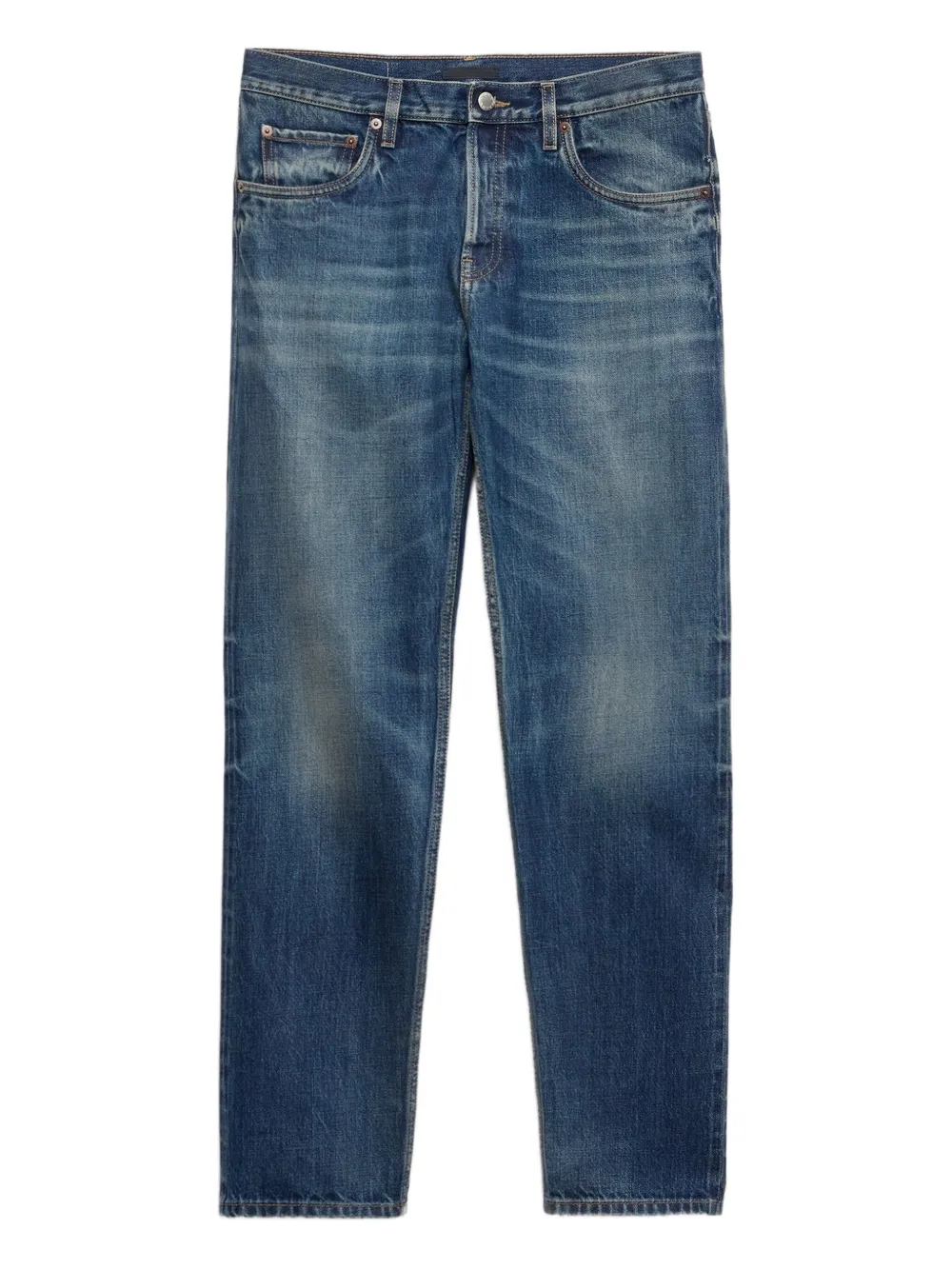 Prada Selvedge-Jeans mit geradem Bein | Blau | Image 1