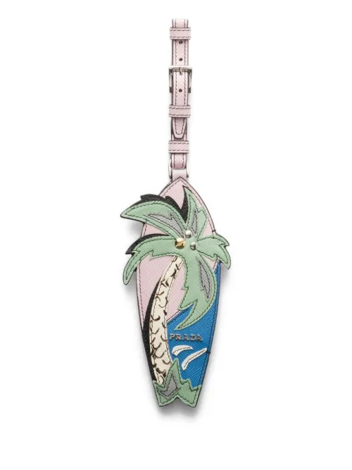 Étiquette nominative à design de palmier - Prada - Modalova