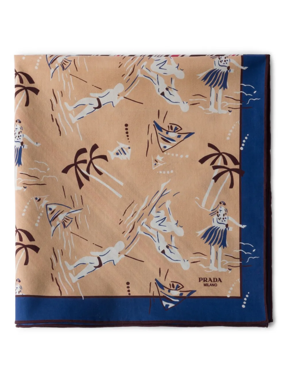 Prada mascada de seda estampada | Image 2