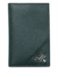 Prada textured leather cardholder - Green