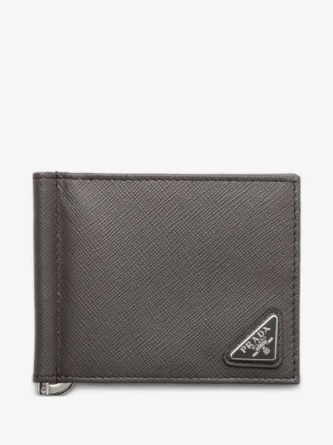 Prada portefeuille en cuir Saffiano