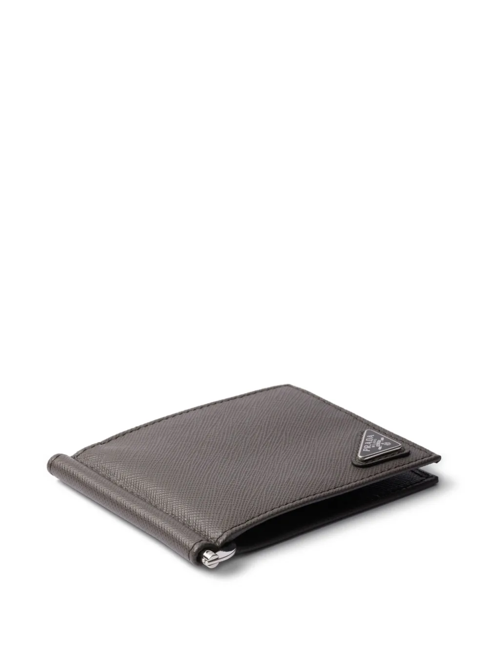 Prada Portemonnee van saffiano leer Grijs
