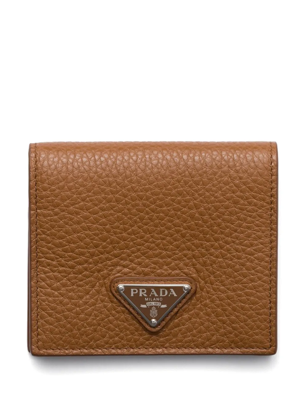 Prada textured leather wallet | Brown | Image 1