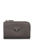 Prada zip-around key case - Grey