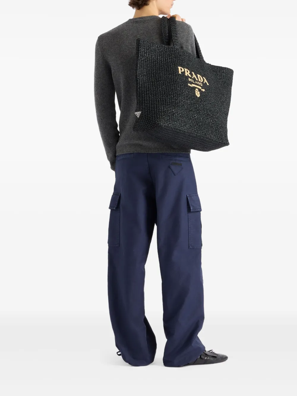 Prada Cargo broek Blauw