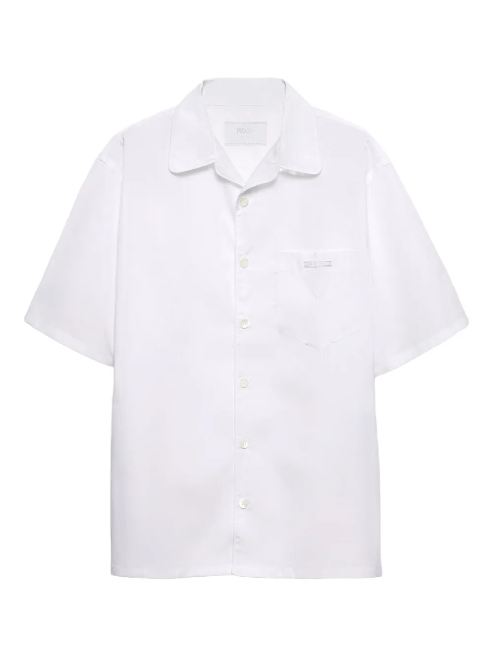 Prada Katoenen bowlingshirt Wit