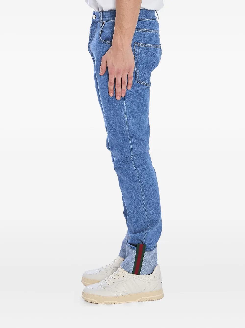 Gucci Katoenen jeans Blauw