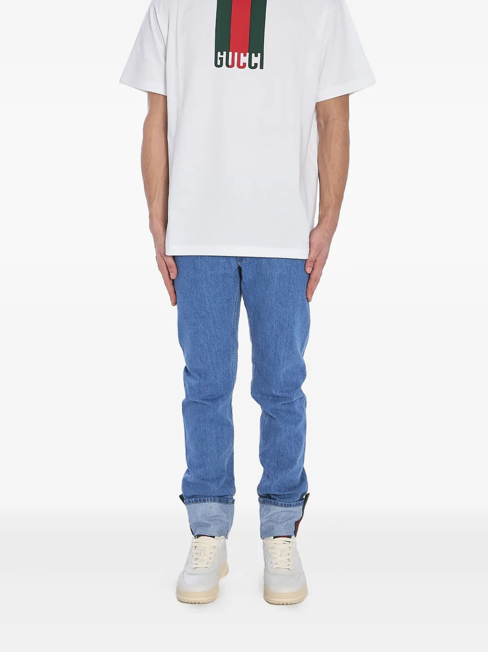 Gucci Katoenen jeans Blauw