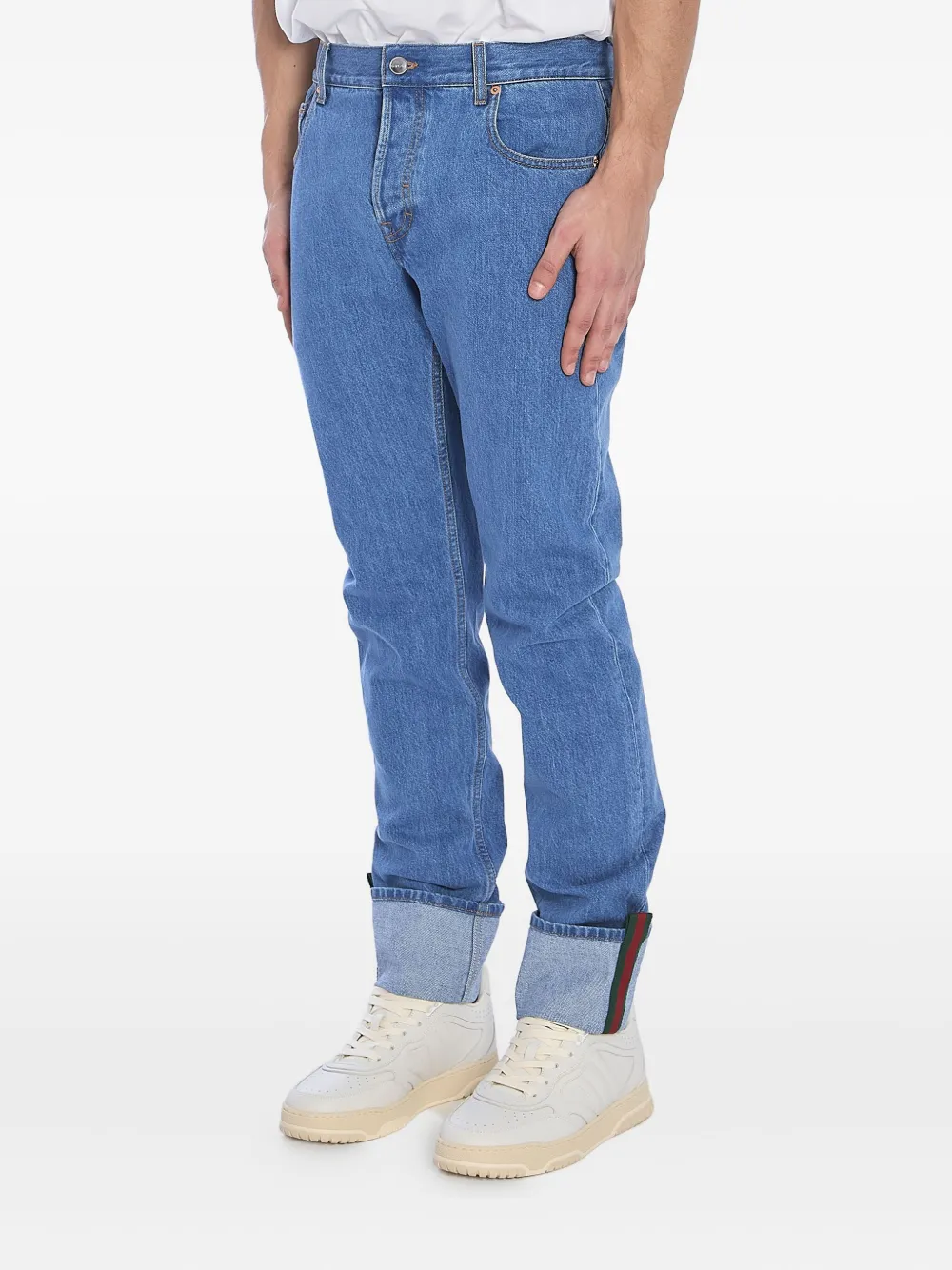 Gucci Katoenen jeans Blauw