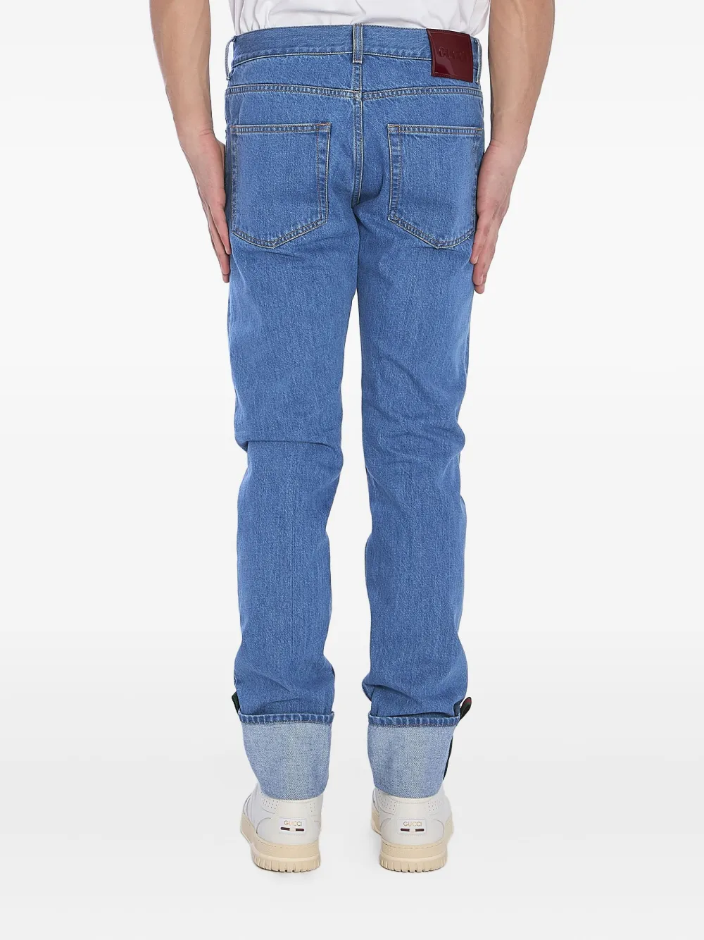 Gucci Katoenen jeans Blauw