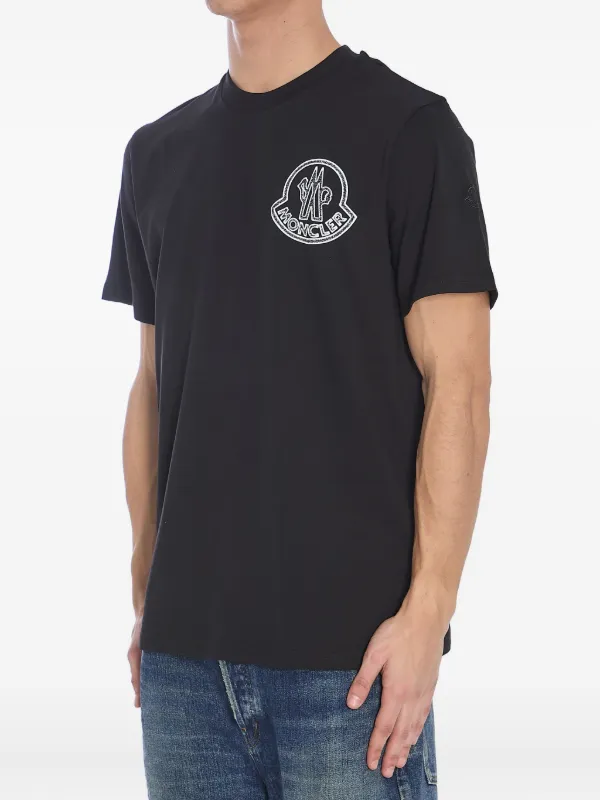 ♪直営店♪Moncler マスコットロゴ Tシャツ パリ直営店買付！【MONCLER】キャラクターロゴTシャツ☆2色 T