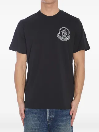 Moncler ロゴ Tシャツ | ブラック | FARFETCH JP