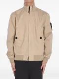 Stone Island Compass-badge bomber jacket - Neutrals