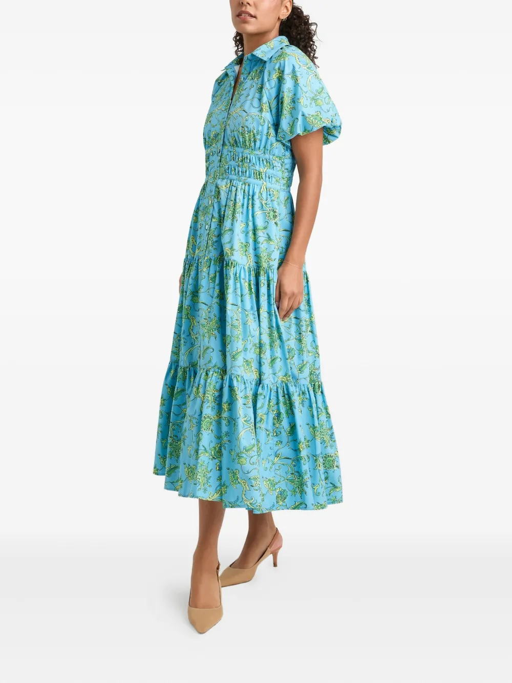 Cinq A Sept Gelaagde jurk Blauw