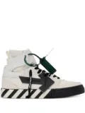 Off-White High Top Vulcanized ""White/Black"" sneakers