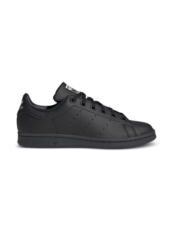 Adidas Kids Stan Smith “Triple Black” スニーカー | ブラック 
