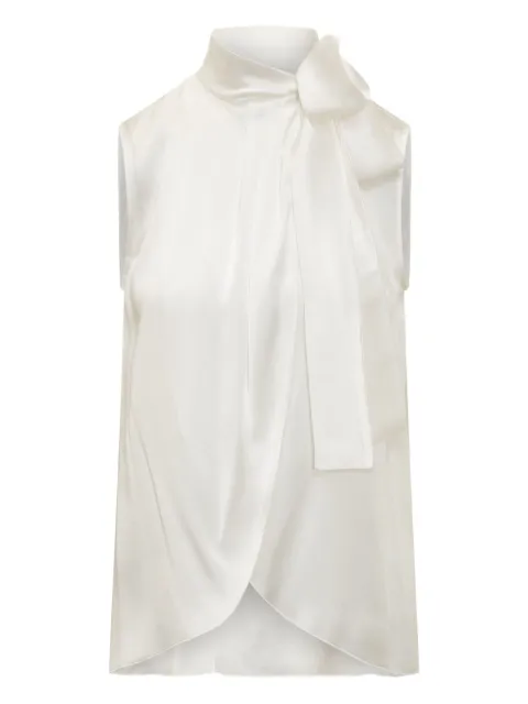 Alberta Ferretti satin blouse