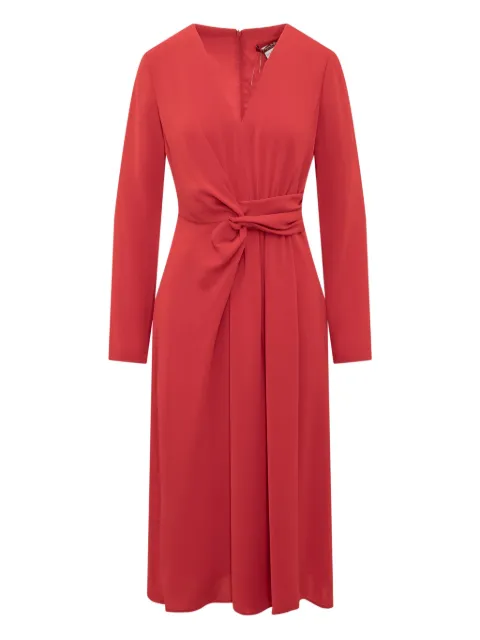 Max Mara V-neck midi dress 