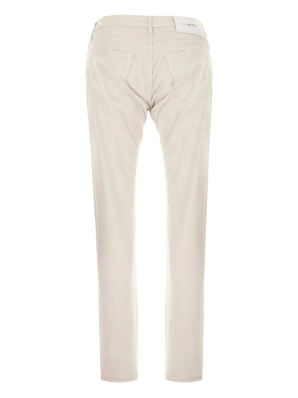 Jacob Cohën embroidered-pocket trousers - Beige