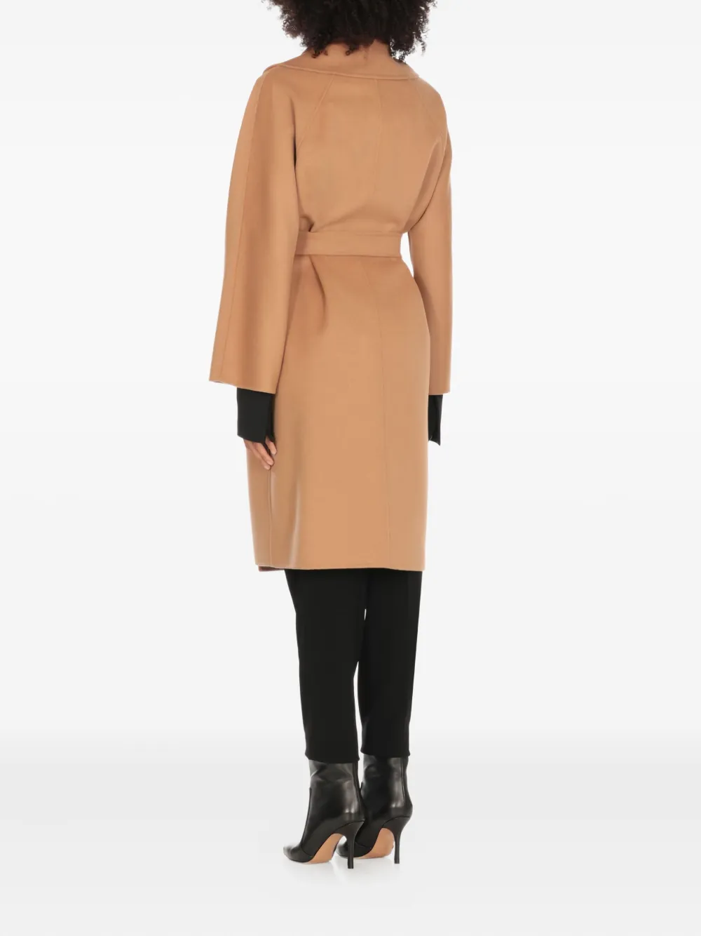Weekend Max Mara Jas met ceintuur Beige