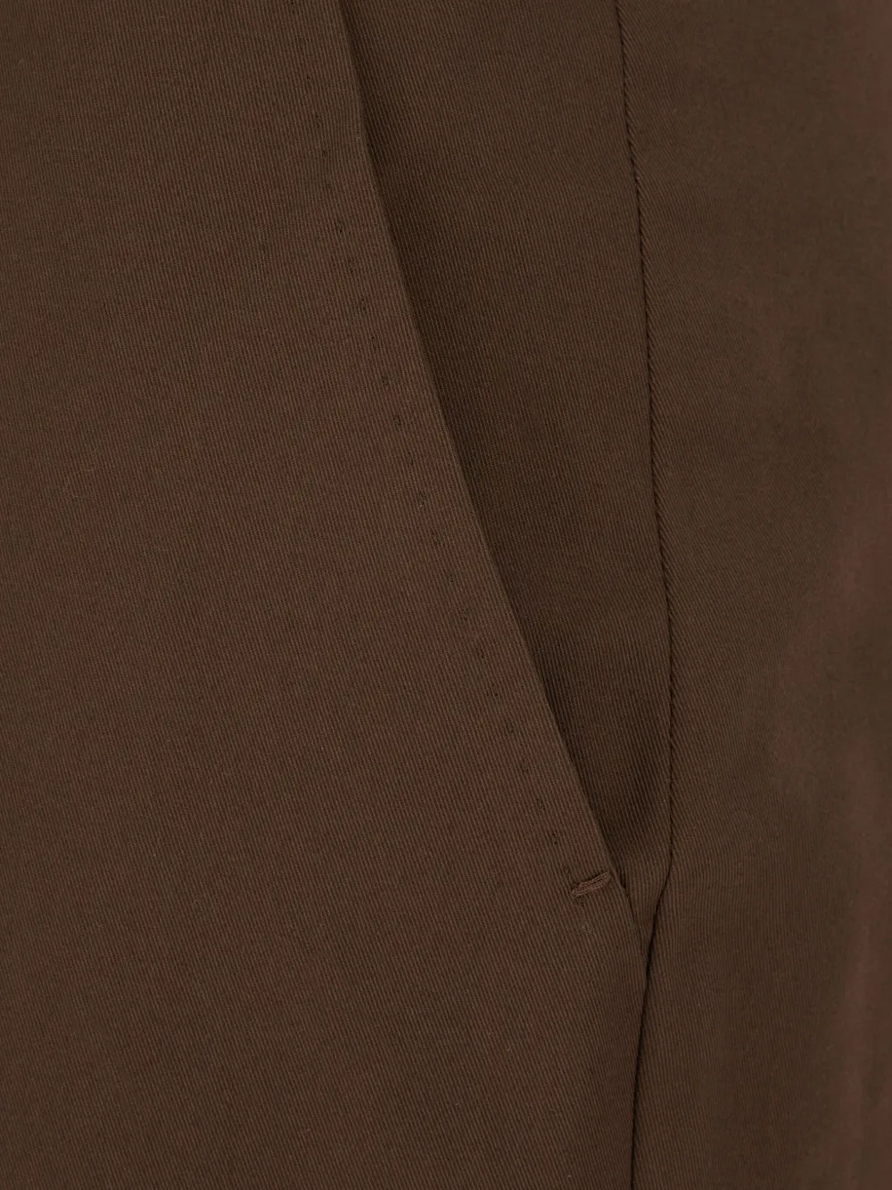 Max Mara Katoenen broek Bruin