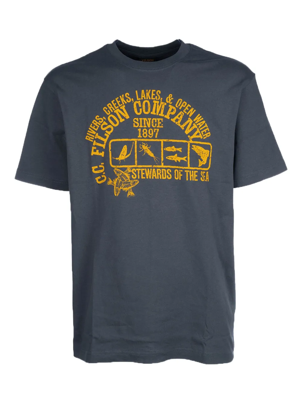 graphic-print T-shirt