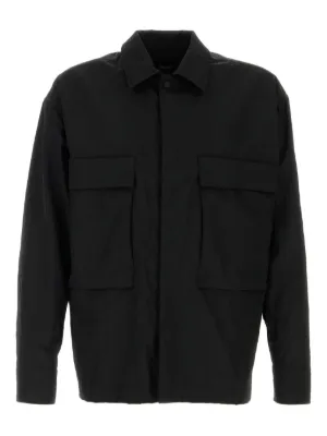 Herno ウールシャツジャケット | ブルー | FARFETCH JP