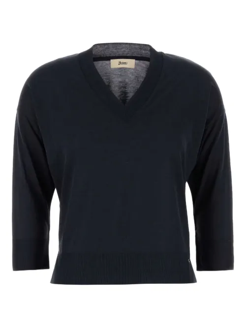 Pull en coton mélangé - Herno - Modalova