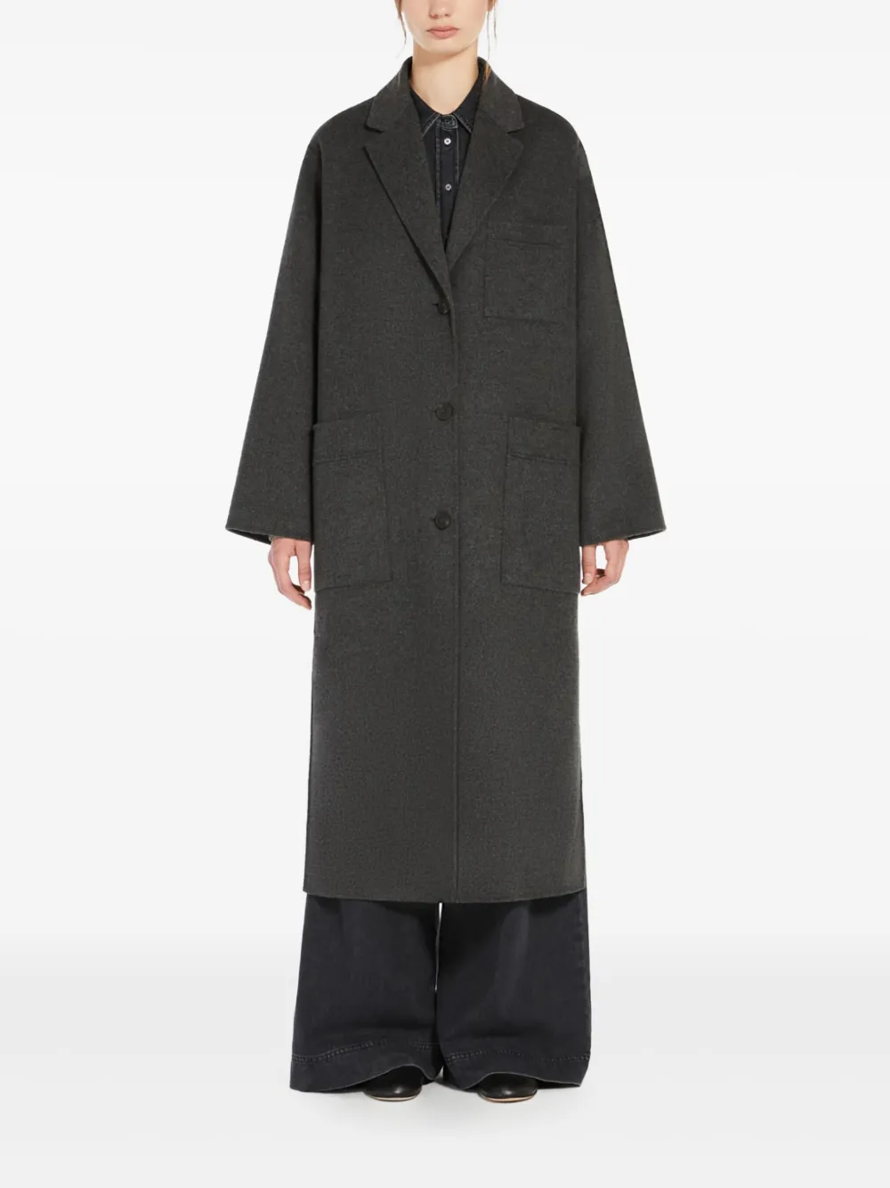 Max Mara Galosce jas Grijs