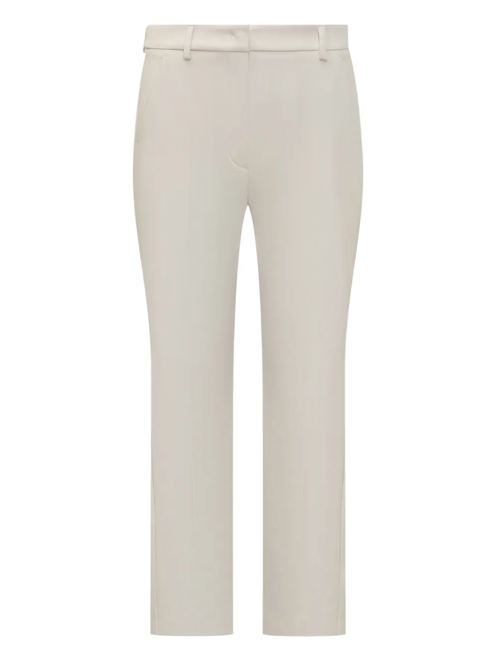 Max Mara Rana Slim-fit Trousers In 白色