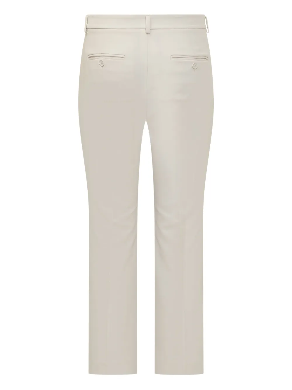 Max Mara Rana Slim-fit Trousers In 白色