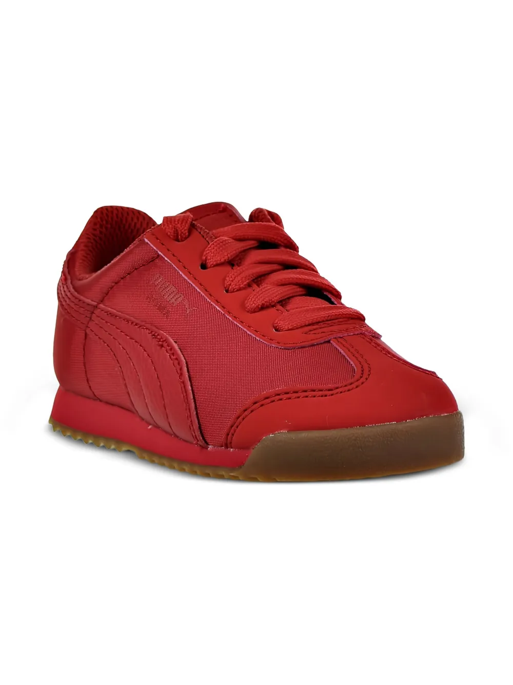 Puma Kids Roma lace-up trainers - RISK RED
