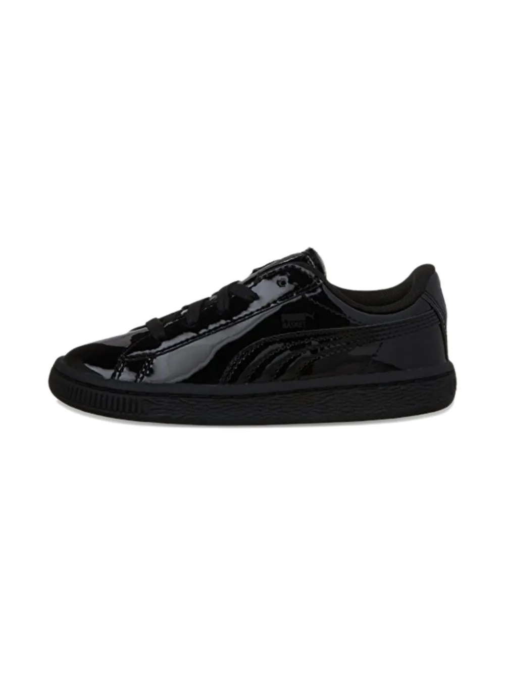 Puma Kids patent leather trainers - Zwart