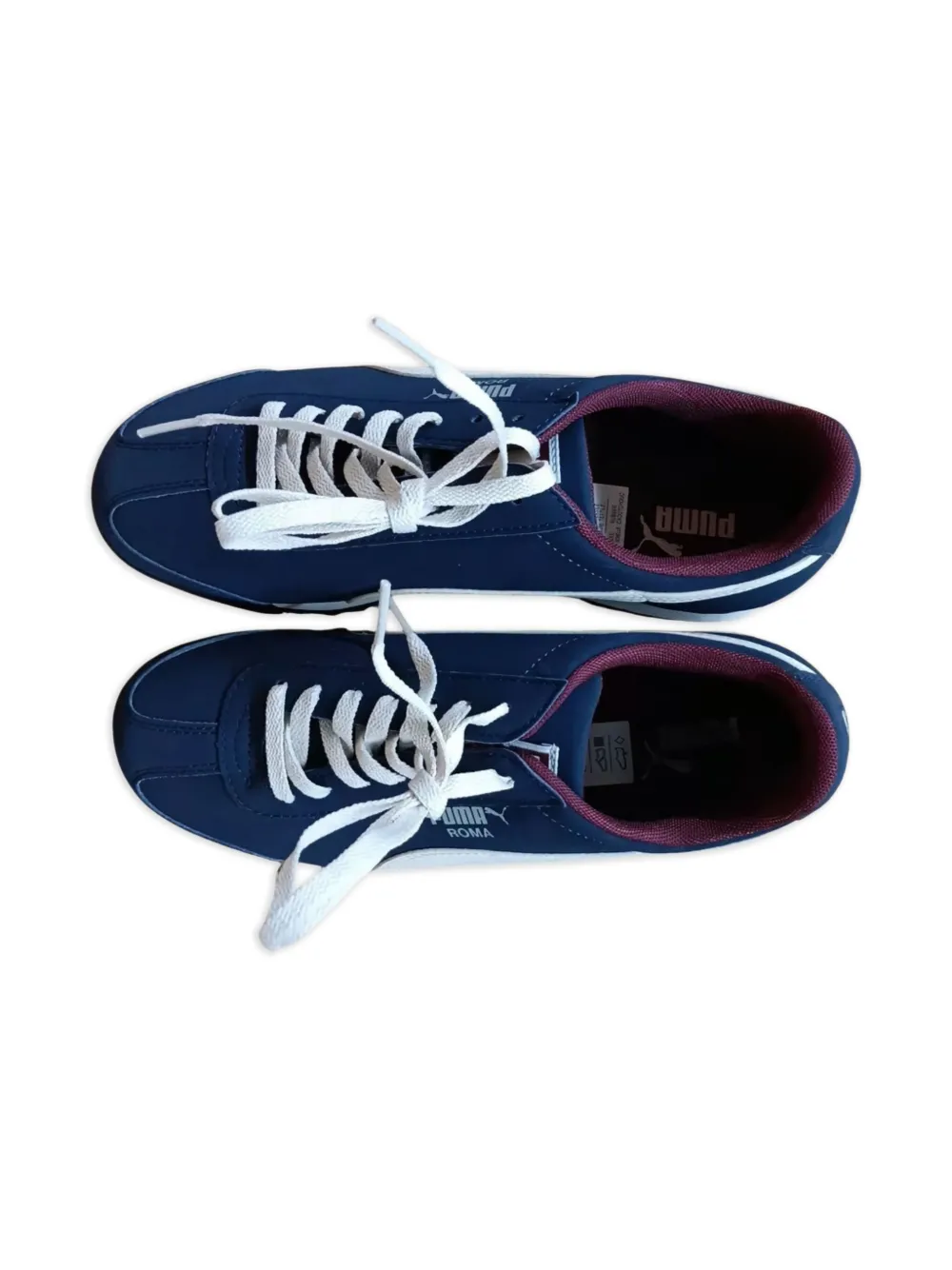 Puma Kids Roma Sl Nbk "Peacoat Marshmallow" sneakers Blue