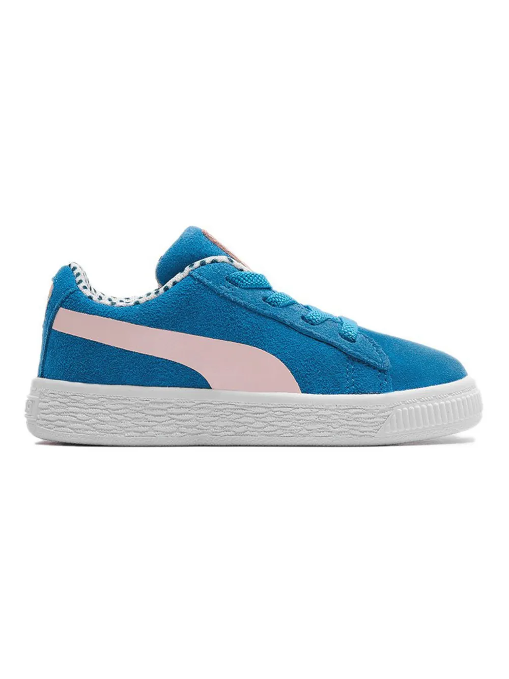 Puma Kids suede-infused trainers Black